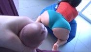 Yoga practice with large step sister - lilly hall - family therapy