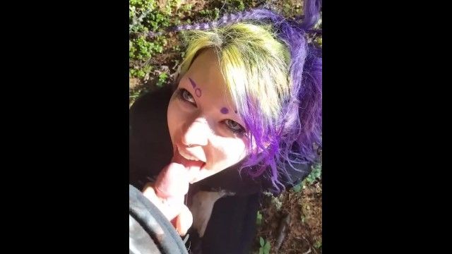 Tractable rock beauty face pumped by boyfriend in the forest pov
